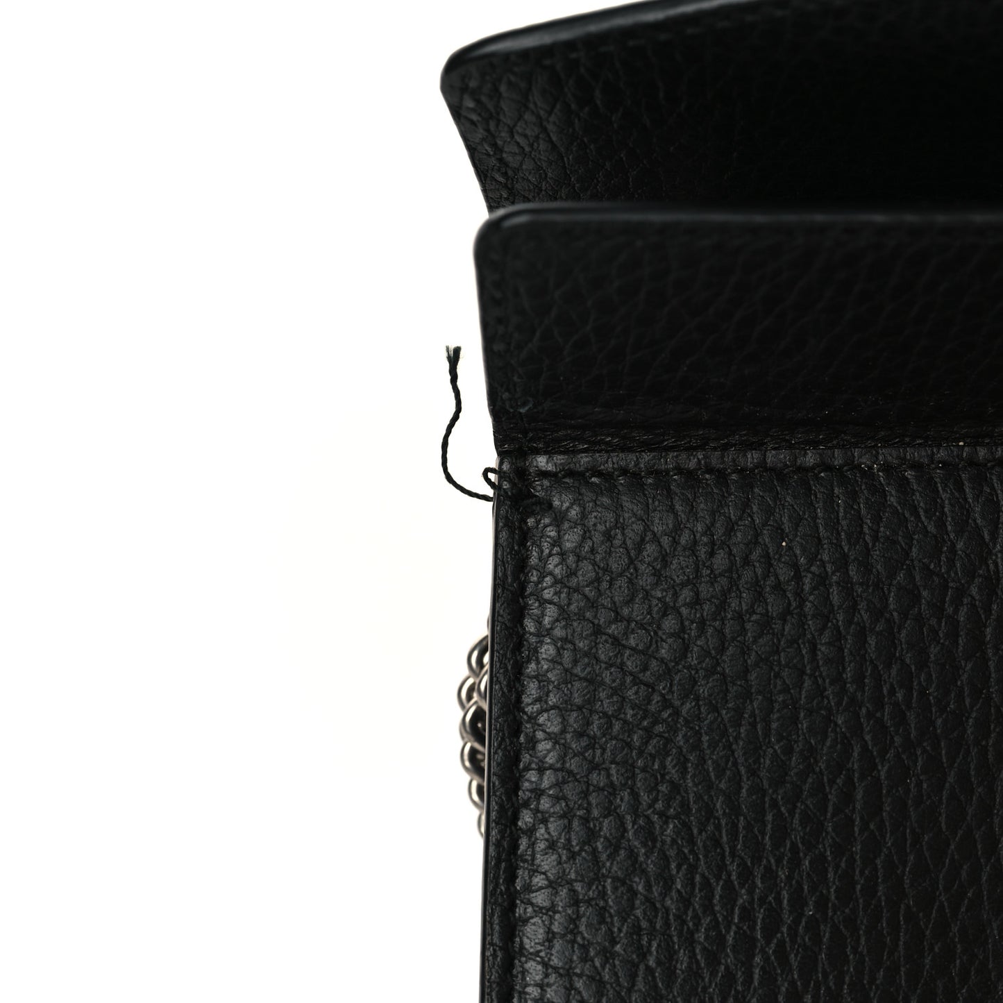 Calfskin Super Mini Dionysus Shoulder Bag Black