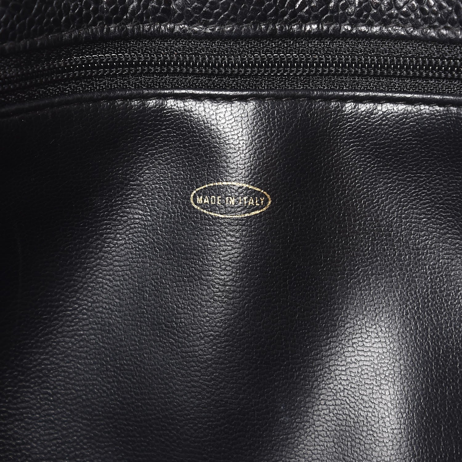 Chanel Caviar CC Shoulder Bag Black 6 of 7