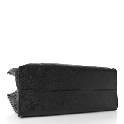 Louis Vuitton Empreinte Monogram Giant Onthego GM Black 4 of 10