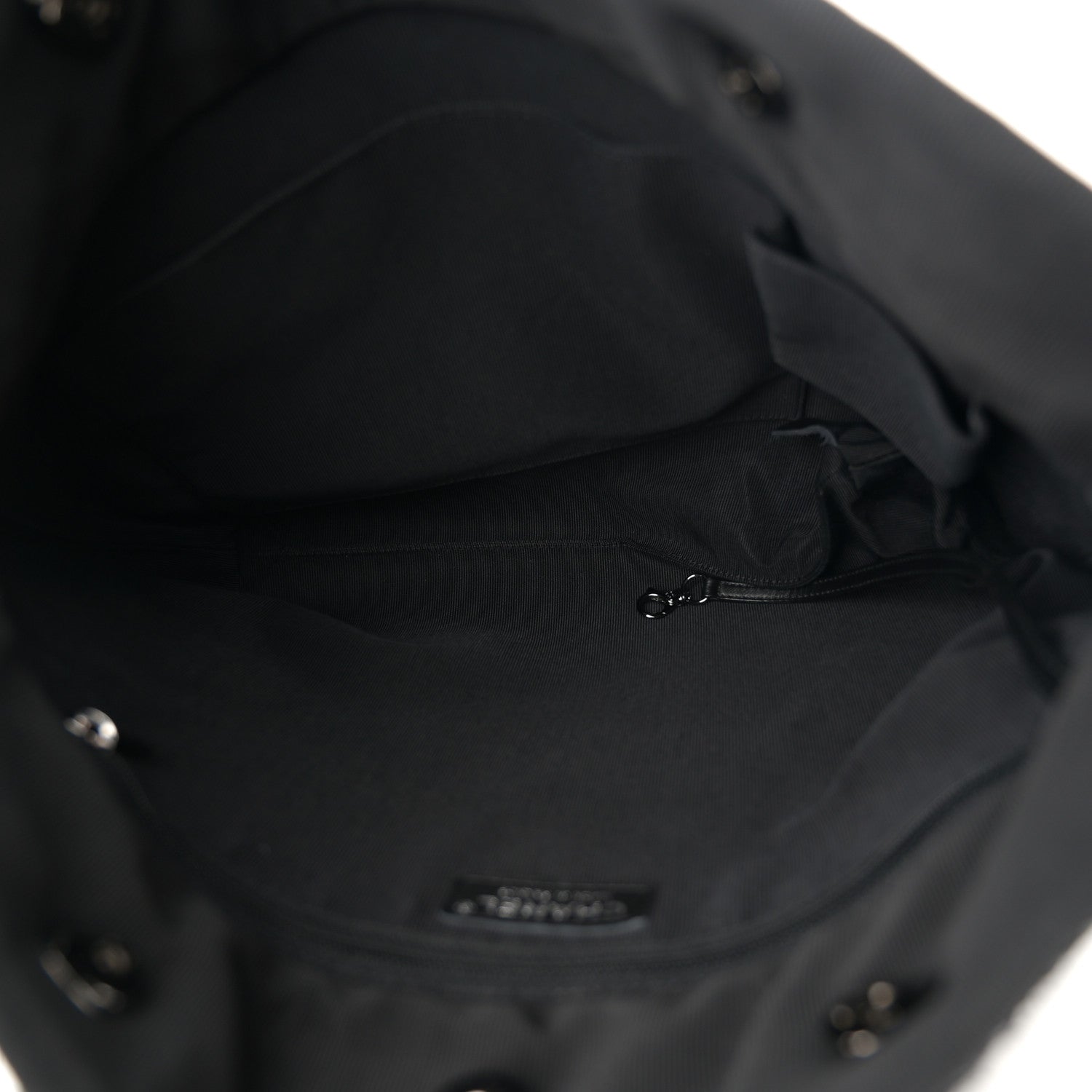 Chanel Tweed Patchwork Tote Black 5 of 10