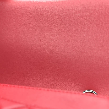 Chanel Lambskin Quilted Tri-Color Medium Single Flap Pink 10 of 12