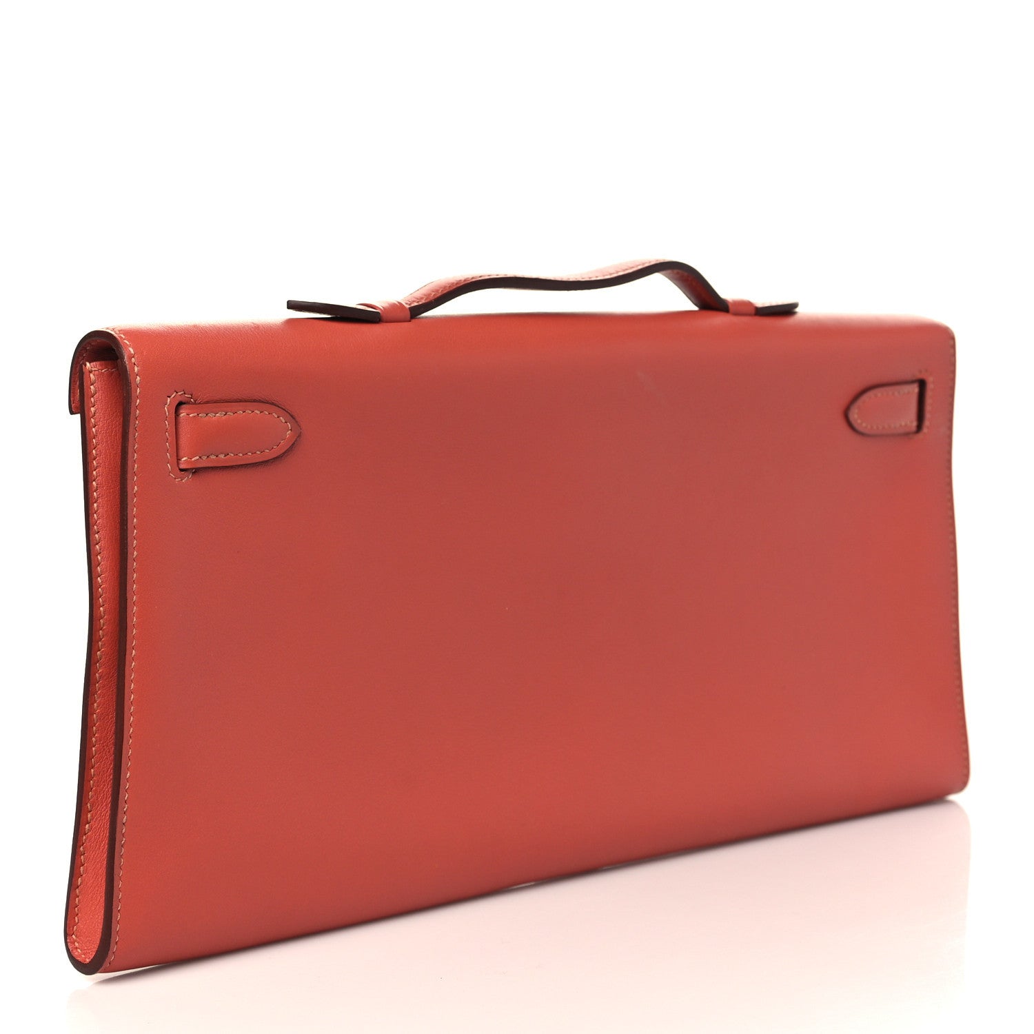 Hermes Swift Kelly Longue Clutch Pochette Rosy 3 of 7
