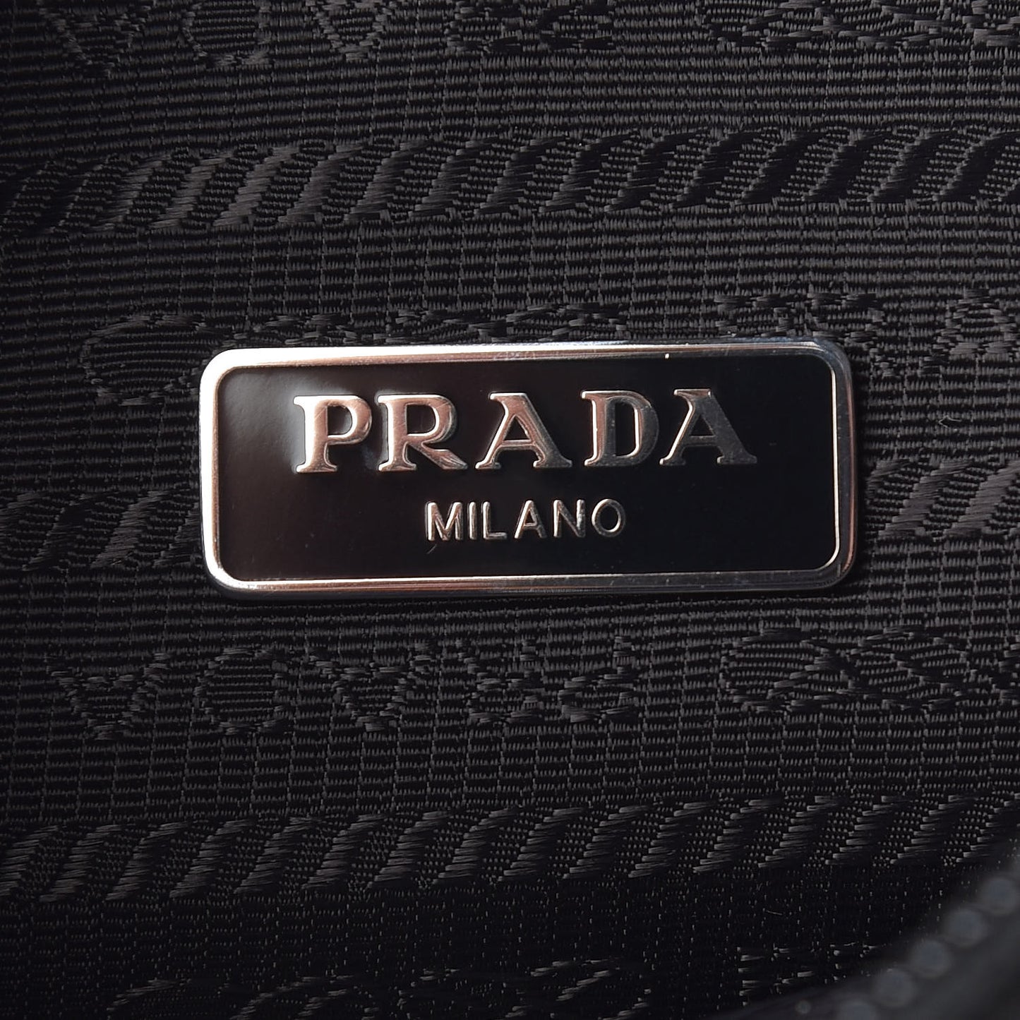 Tessuto Nylon Mini Re-Edition 2000 Bag Black