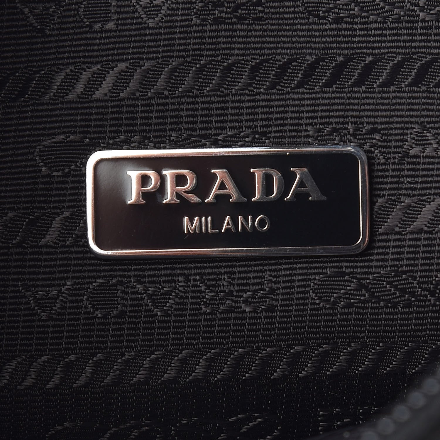Prada Tessuto Nylon Mini Re-Edition 2000 Bag Black 8 of 8