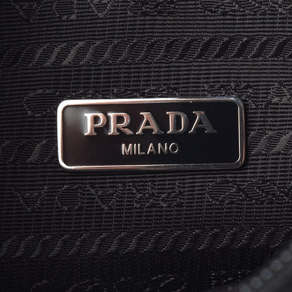 Prada Tessuto Nylon Mini Re-Edition 2000 Bag Black 8 of 8