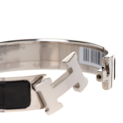 Hermes Enamel Narrow Clic Clac H Bracelet PM Black 4 of 6