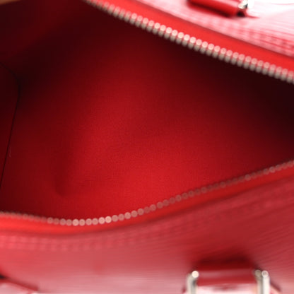 Louis Vuitton Epi Speedy 25 Rouge 5 of 10