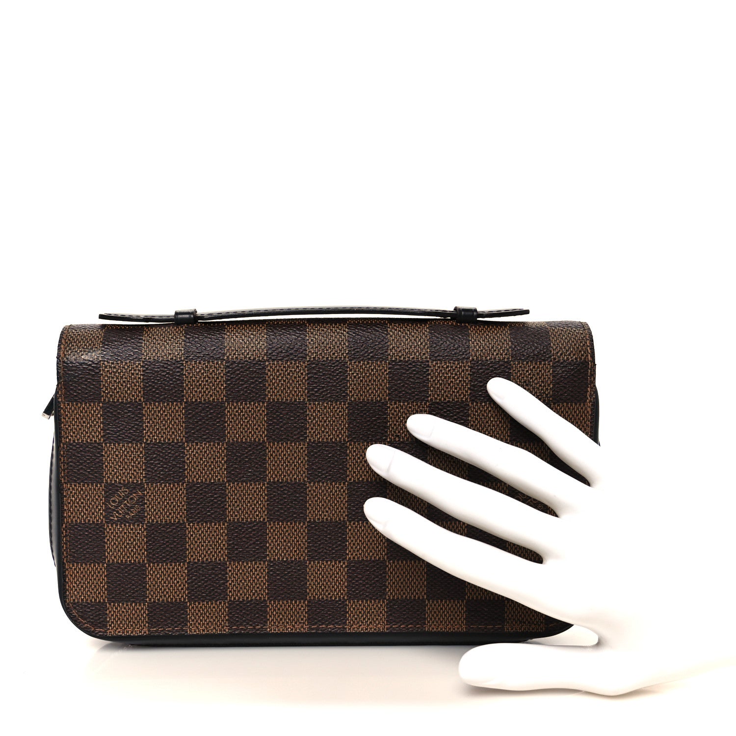 Louis Vuitton Damier Ebene Zippy XL Wallet 2 of 8