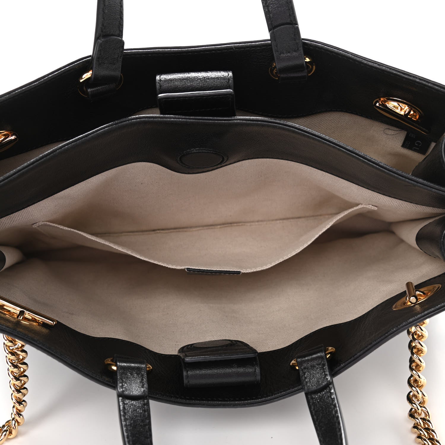 Gucci New Sakai Calfskin Lux Medium Horsebit 1955 Tote Bag Black 5 of 10