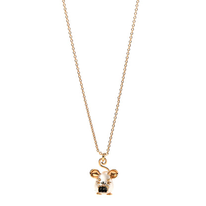 Louis Vuitton Vuittonite Rat Necklace Gold 1 of 7