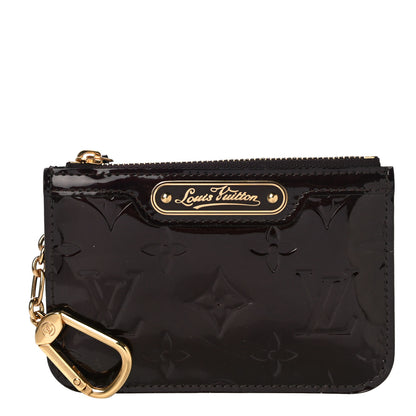 Louis Vuitton Vernis Key Pouch Amarante 1 of 11