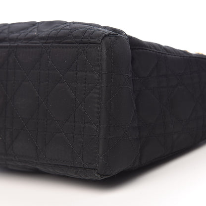 Christian Dior Nylon Cannage Medium Lady Dior Black 17 of 18