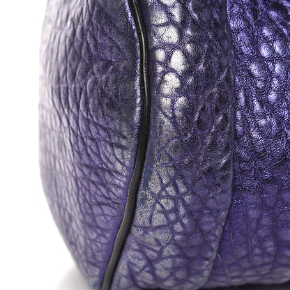Alexander Wang Metallic Pebbled Lambskin Rocco Nile With Silver Hardware 11 of 14