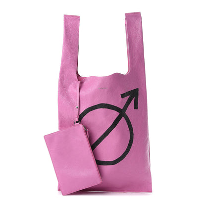Balenciaga Agneau Arena All Gender M Supermarket Shopper Rose Bonbon 1 of 11