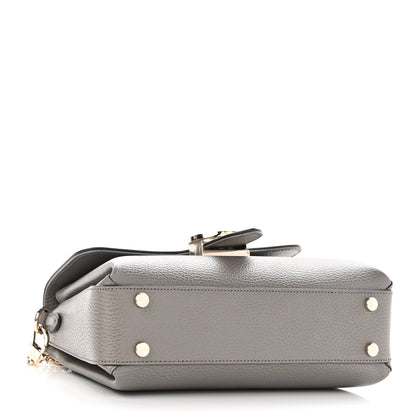 Gucci Dollar Calfskin Interlocking G Top Handle Shoulder Bag Loess 4 of 11