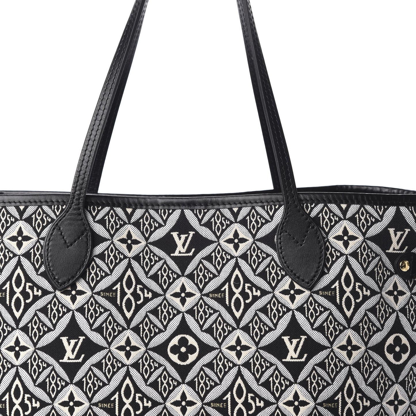 Jacquard Since 1854 Neverfull MM Grey