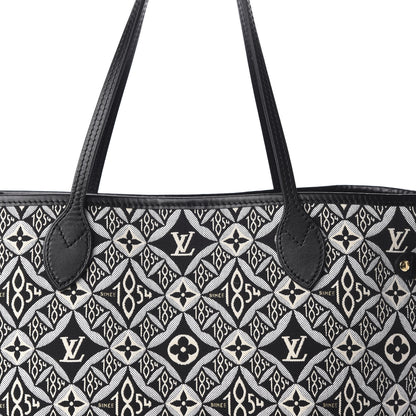 Louis Vuitton Jacquard Since 1854 Neverfull MM Grey 10 of 10