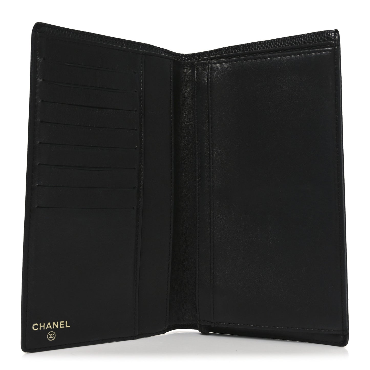 Caviar Timeless CC Yen Wallet Black