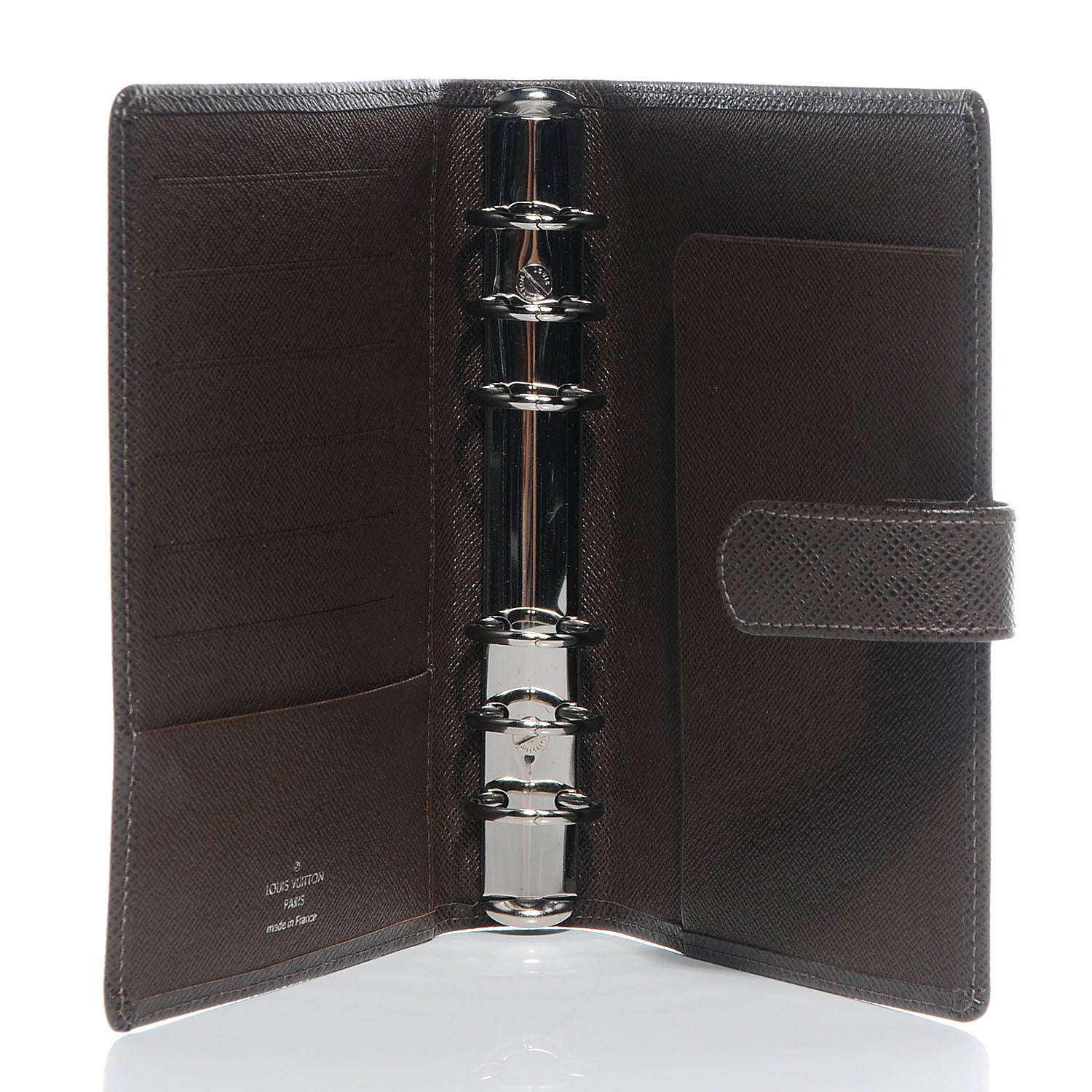 Louis Vuitton Taiga Medium Ring Agenda Cover Grizzli 6 of 7