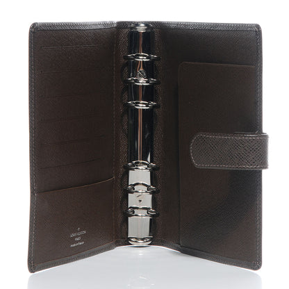 Louis Vuitton Taiga Medium Ring Agenda Cover Grizzli 6 of 7