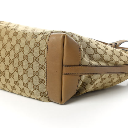 Gucci Monogram Medium Craft Tote Brown 7 of 8