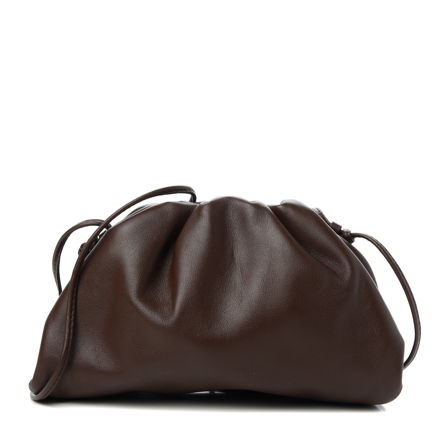 Bottega Veneta Butter Calfskin The Mini Pouch Espresso 1 of 10