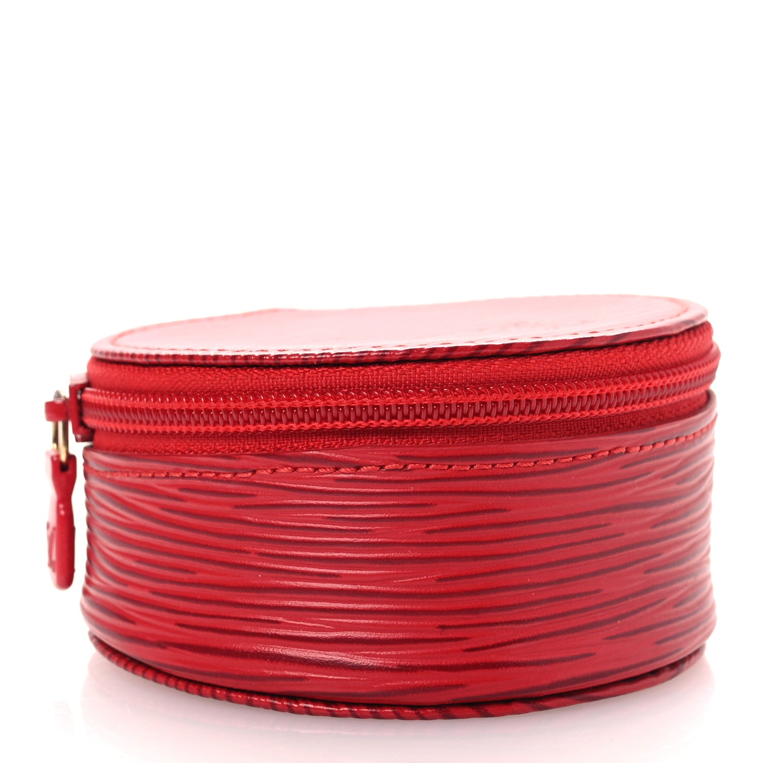 Louis Vuitton Epi Ecrin Bijoux 8cm Jewelry Box Case Castillan Red 4 of 7