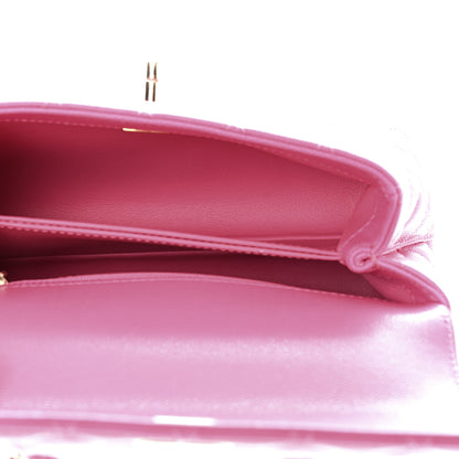 Chanel Caviar Quilted Mini Coco Handle Flap Rose 5 of 10