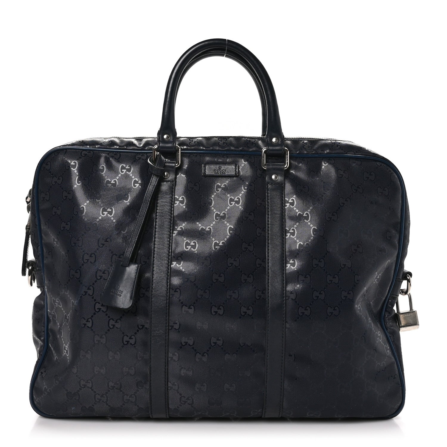 Gucci Imprime Monogram Medium Briefcase Black 1 of 14