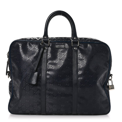 Gucci Imprime Monogram Medium Briefcase Black 1 of 14