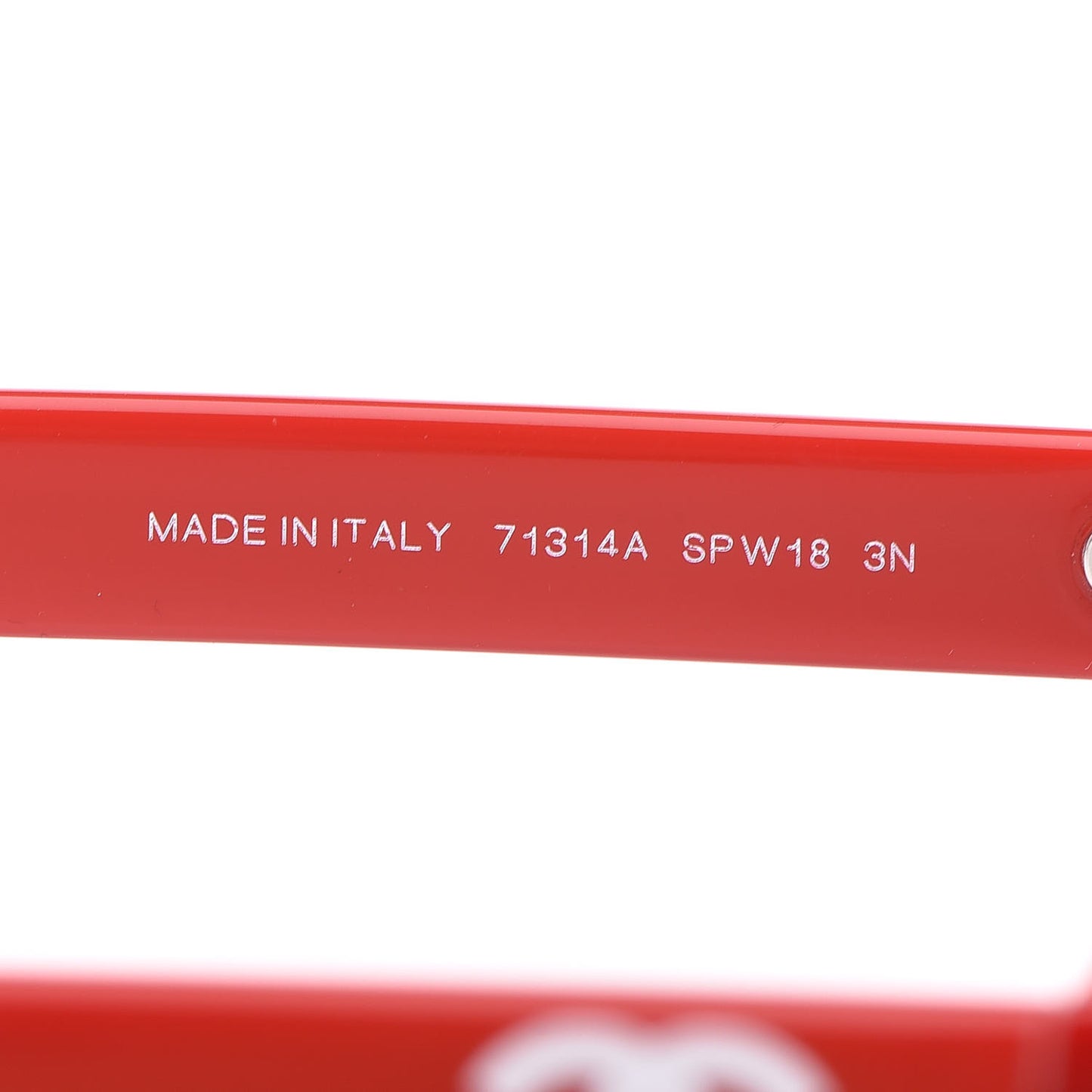 x Pharrell Williams Round 19mm Sunglasses Red
