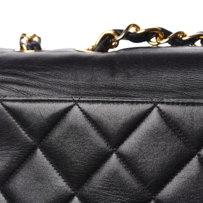 Chanel Lambskin Quilted XL Jumbo Single Flap Black 19 of 28
