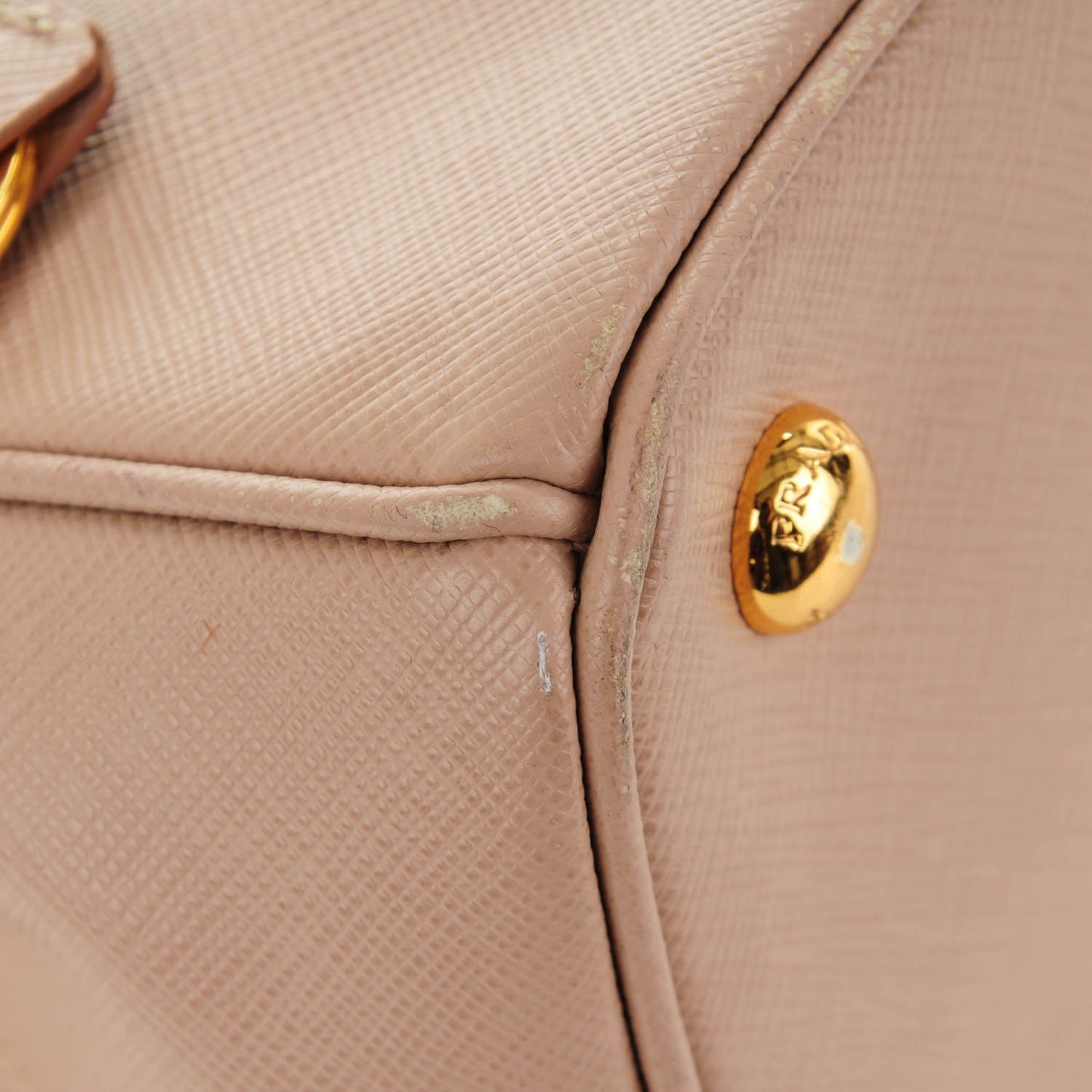 Saffiano Small Galleria Double Zip Tote Cammeo