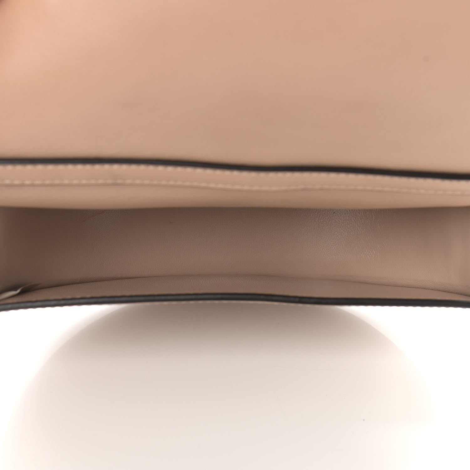 Chloe Calfskin Small Nile Bracelet Minaudiere Bag Biscotti Beige 5 of 16