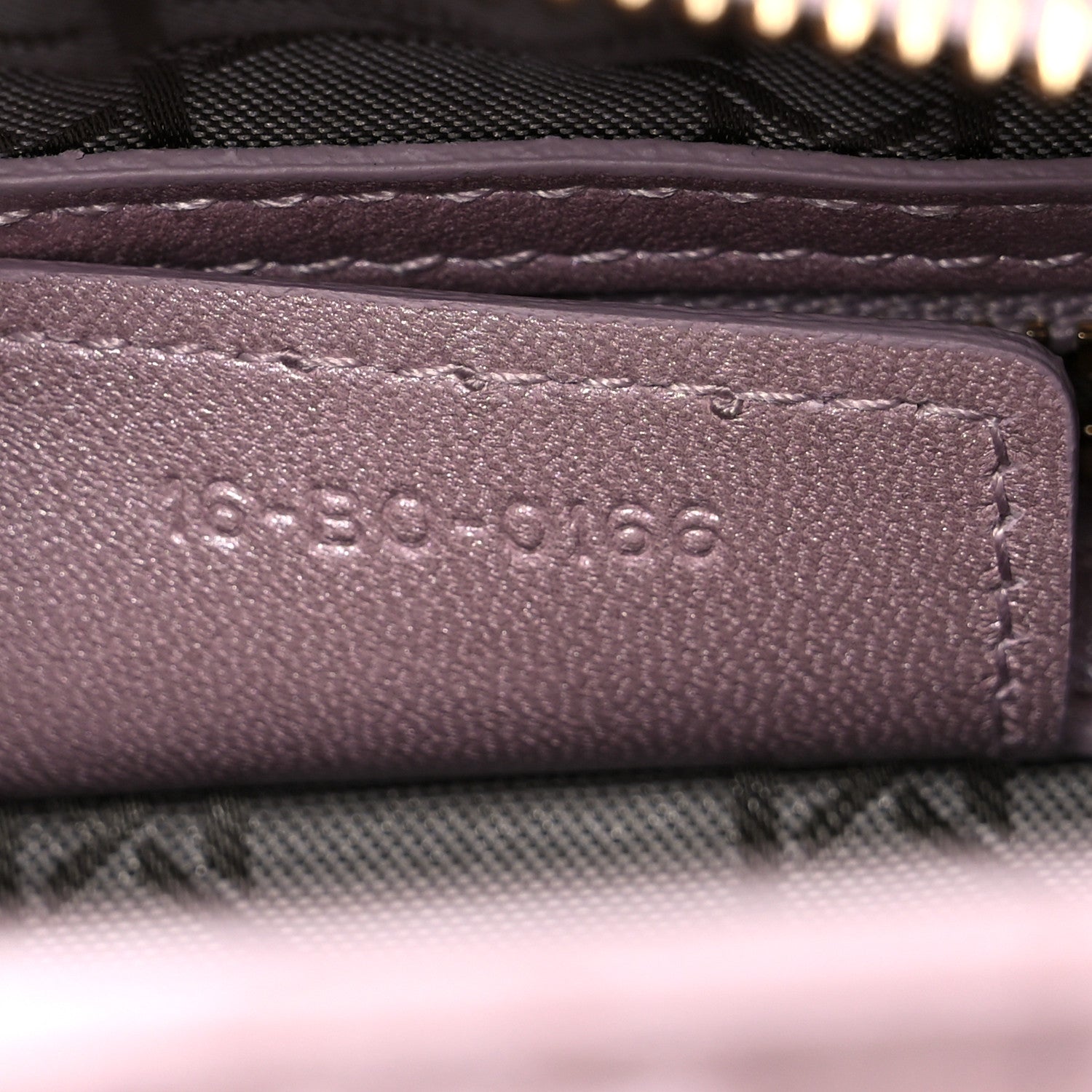 Christian Dior Pearly Lambskin Cannage Medium Lady Dior Lotus 6 of 8