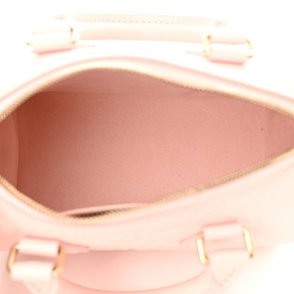 Louis Vuitton Empreinte Monogram Giant Speedy Bandouliere 20 Pink Opale 4 of 12