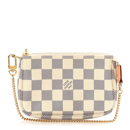 Louis Vuitton Damier Azur Mini Pochette Accessories 1 of 10
