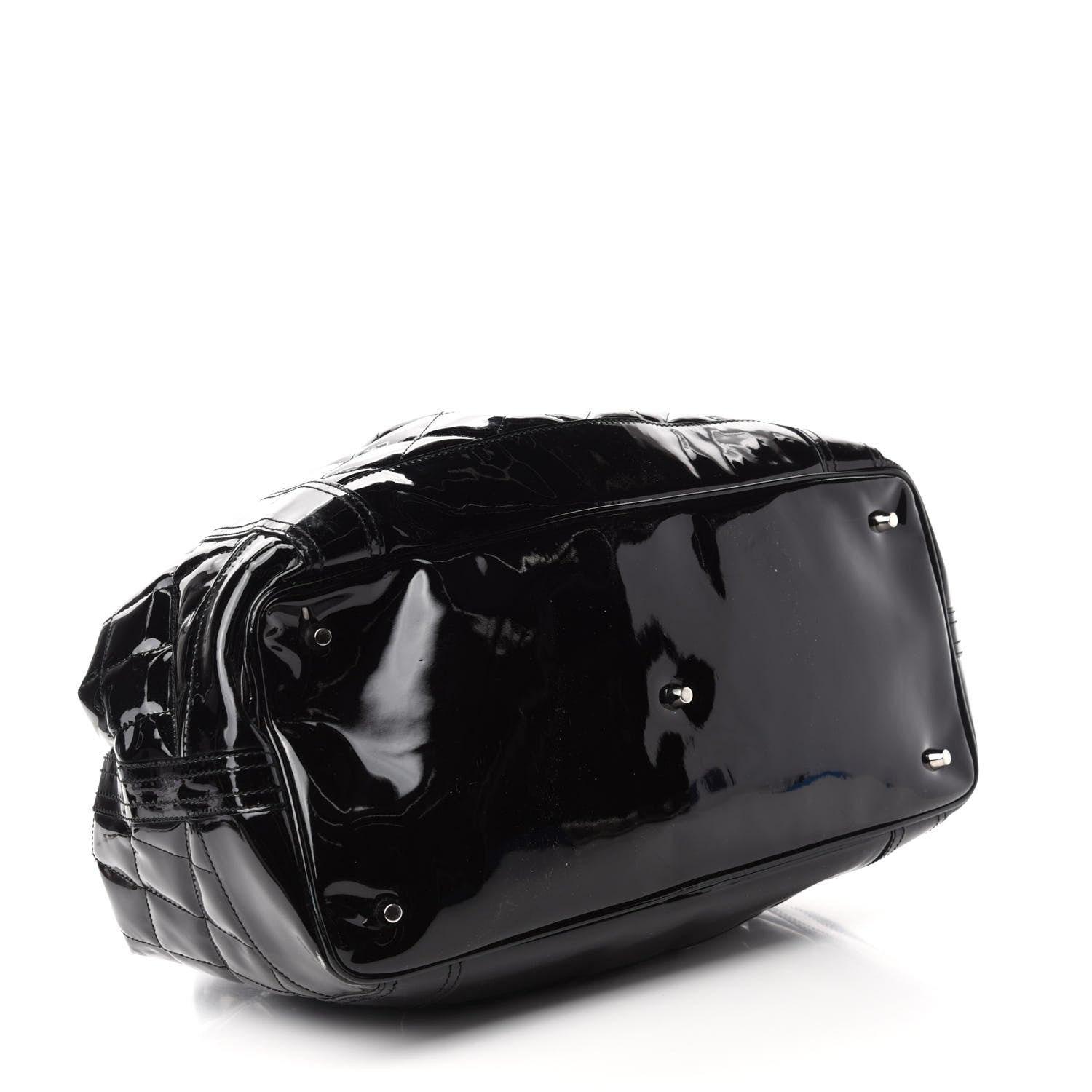 Burberry Patent Quilted Beaton Black 4 of 11