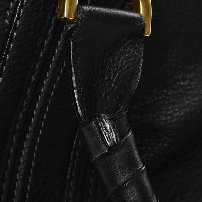 Chloe Calfskin Large Marcie Satchel Black 9 of 13