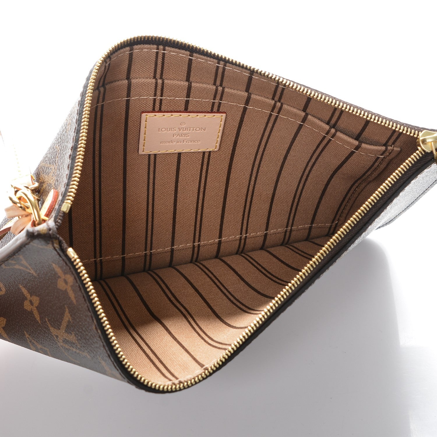 Louis Vuitton Monogram Neverfull MM GM Pochette 5 of 6
