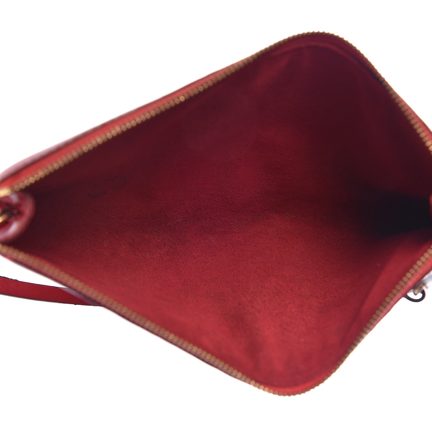 Louis Vuitton Epi Pochette Accessories 24 Castillan Red 5 of 13