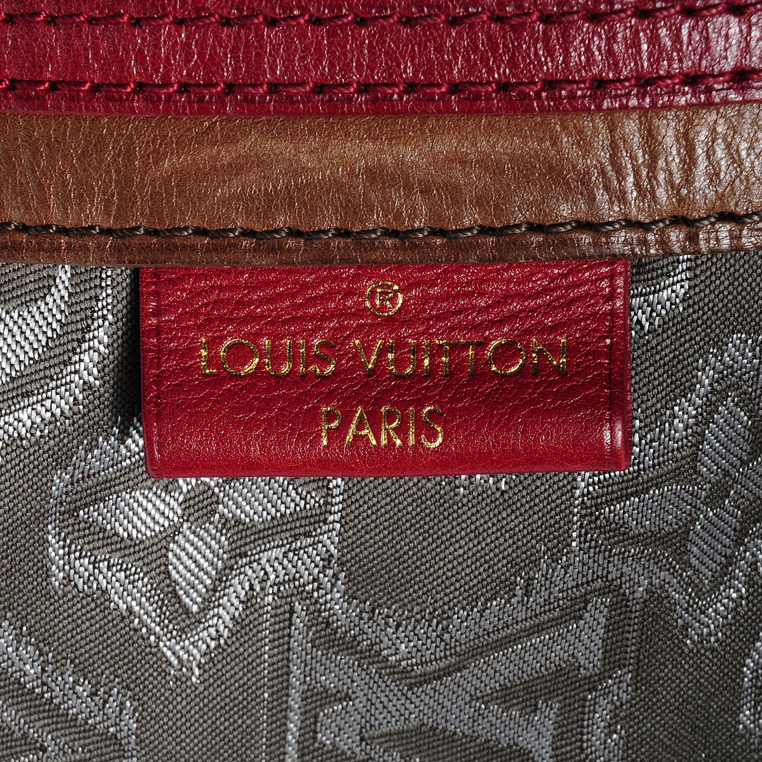 Louis Vuitton Jacquard Monogram Fabric Aviator Kaki 7 of 8