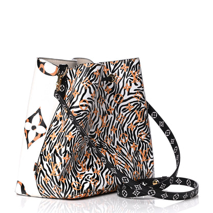 Louis Vuitton Monogram Giant Jungle NéoNoé Ivory 3 of 9