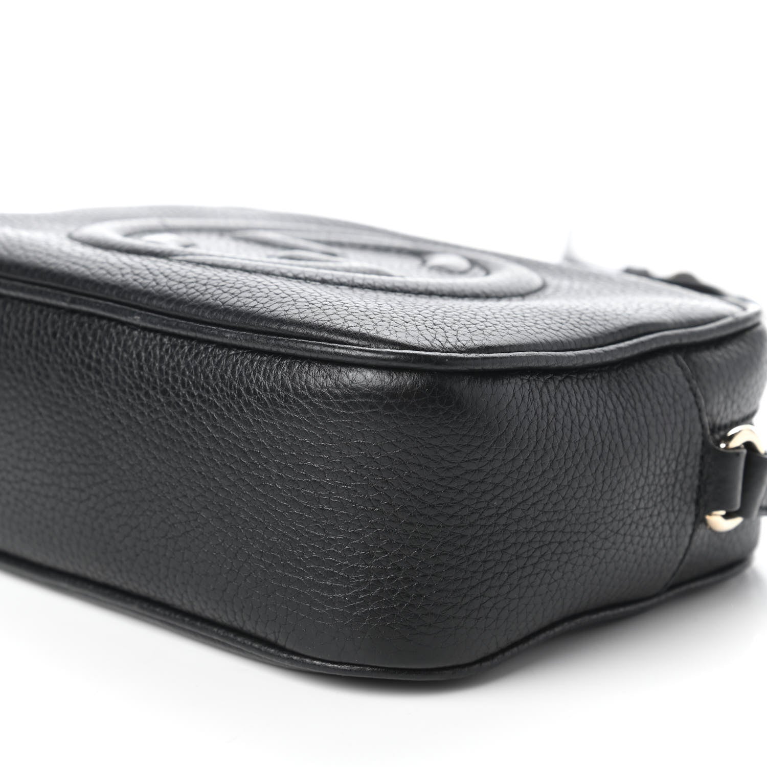 Gucci Pebbled Calfskin Small Soho Disco Bag Black 7 of 10