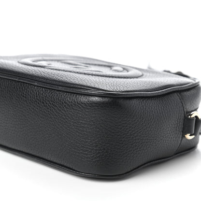 Gucci Pebbled Calfskin Small Soho Disco Bag Black 7 of 10