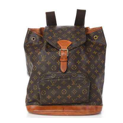 Louis Vuitton Monogram Montsouris GM Backpack 1 of 19