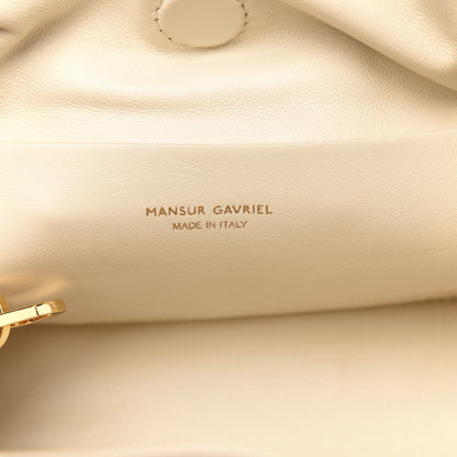 Mansur Gavriel Lambskin Mini Protea Bag Biscotto 6 of 8