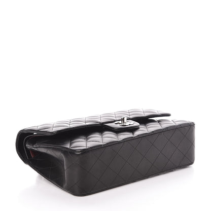Chanel Lambskin Quilted Medium Double Flap Black 4 of 13
