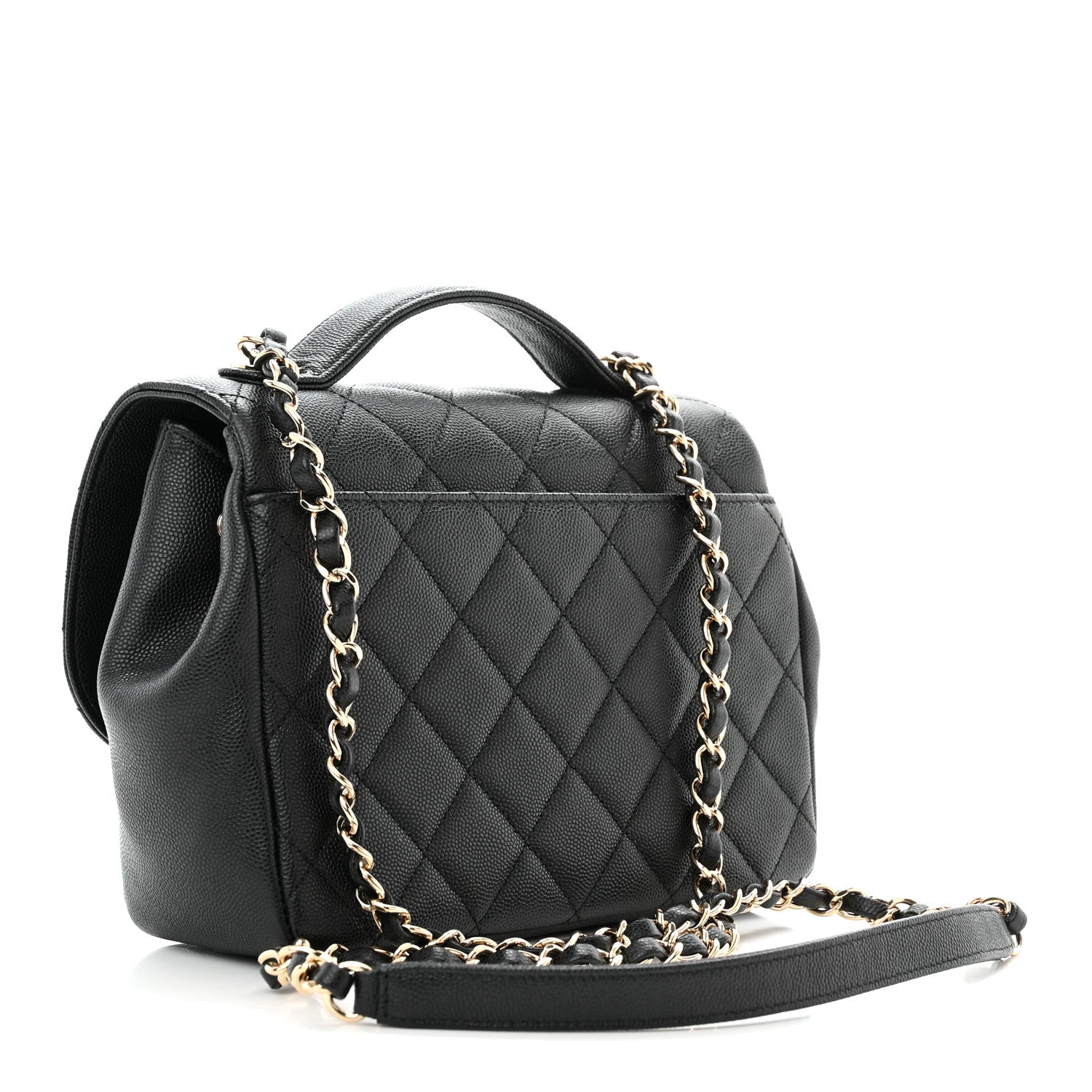 Chanel Caviar Quilted Medium Business Affinity Flap Black 3 of 11