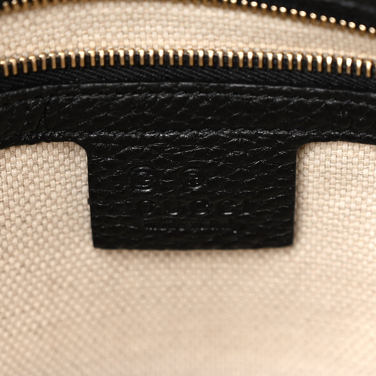 Gucci Pebbled Calfskin Large Soho Hobo Black 6 of 9